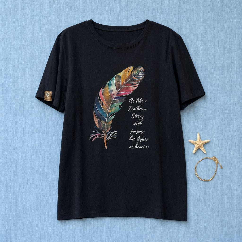Camiseta Sagitario desde arriba para mujer Angara Moda