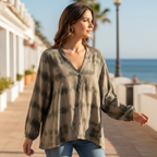 Blusa Jaropo sobre modelo