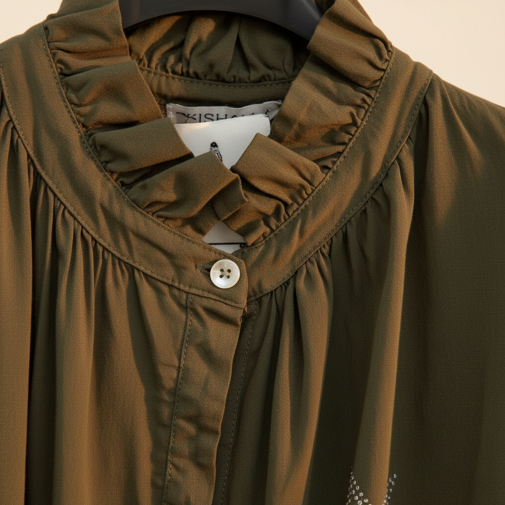 Camisa Brisa detalle cuello