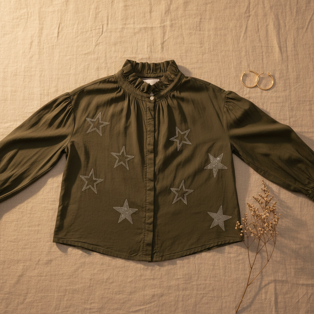 Camisa Brisa flat lay styling