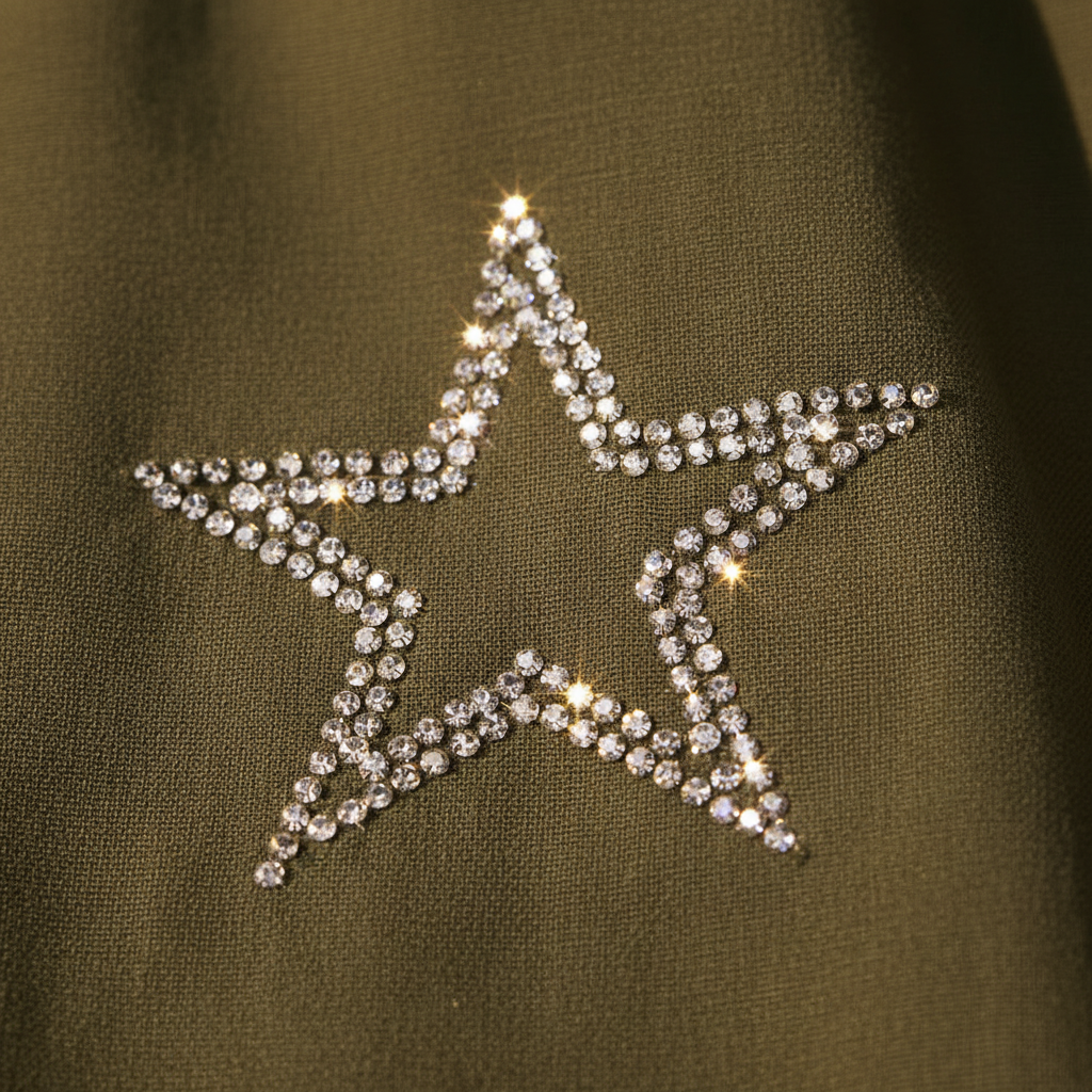 Camisa Brisa macro strass