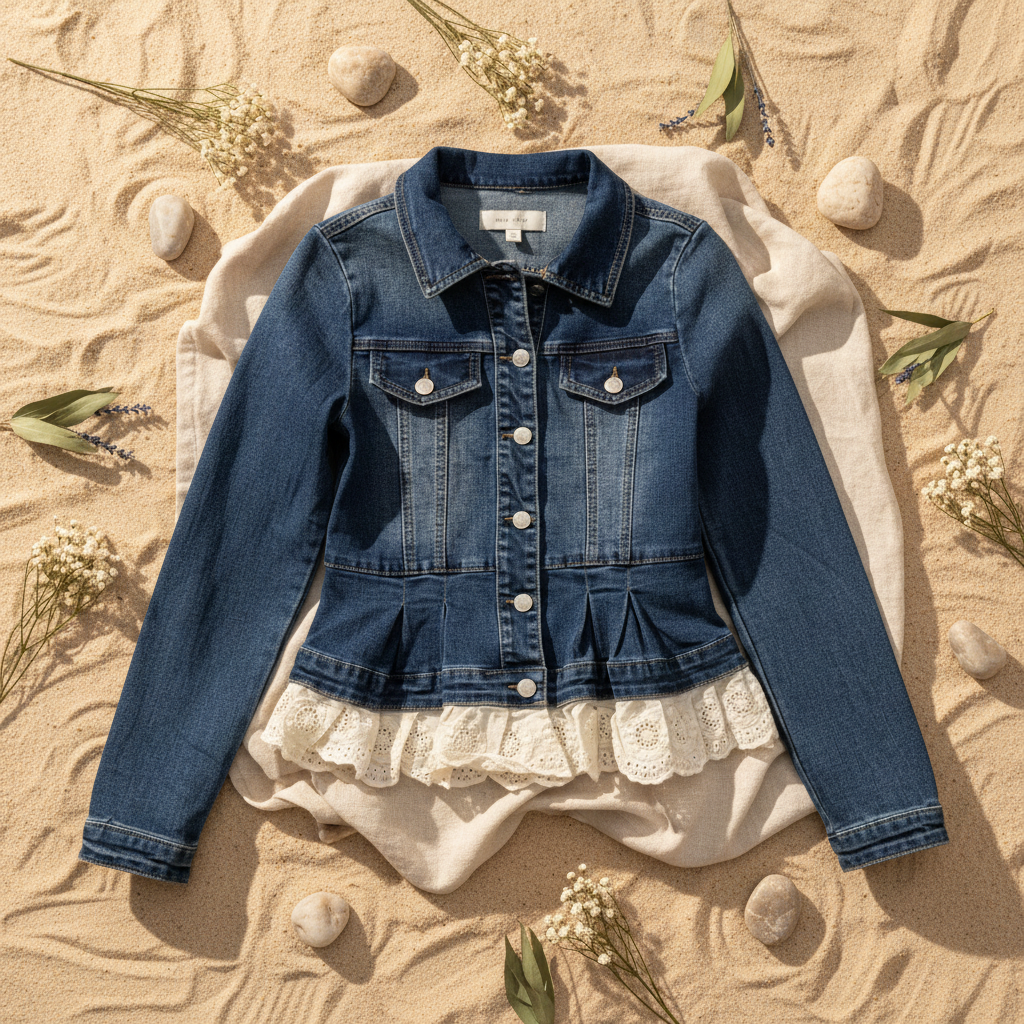 Chaqueta Dakota flat lay