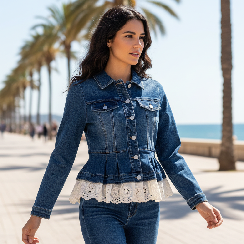 Chaqueta Dakota modelo tres cuartos cadera