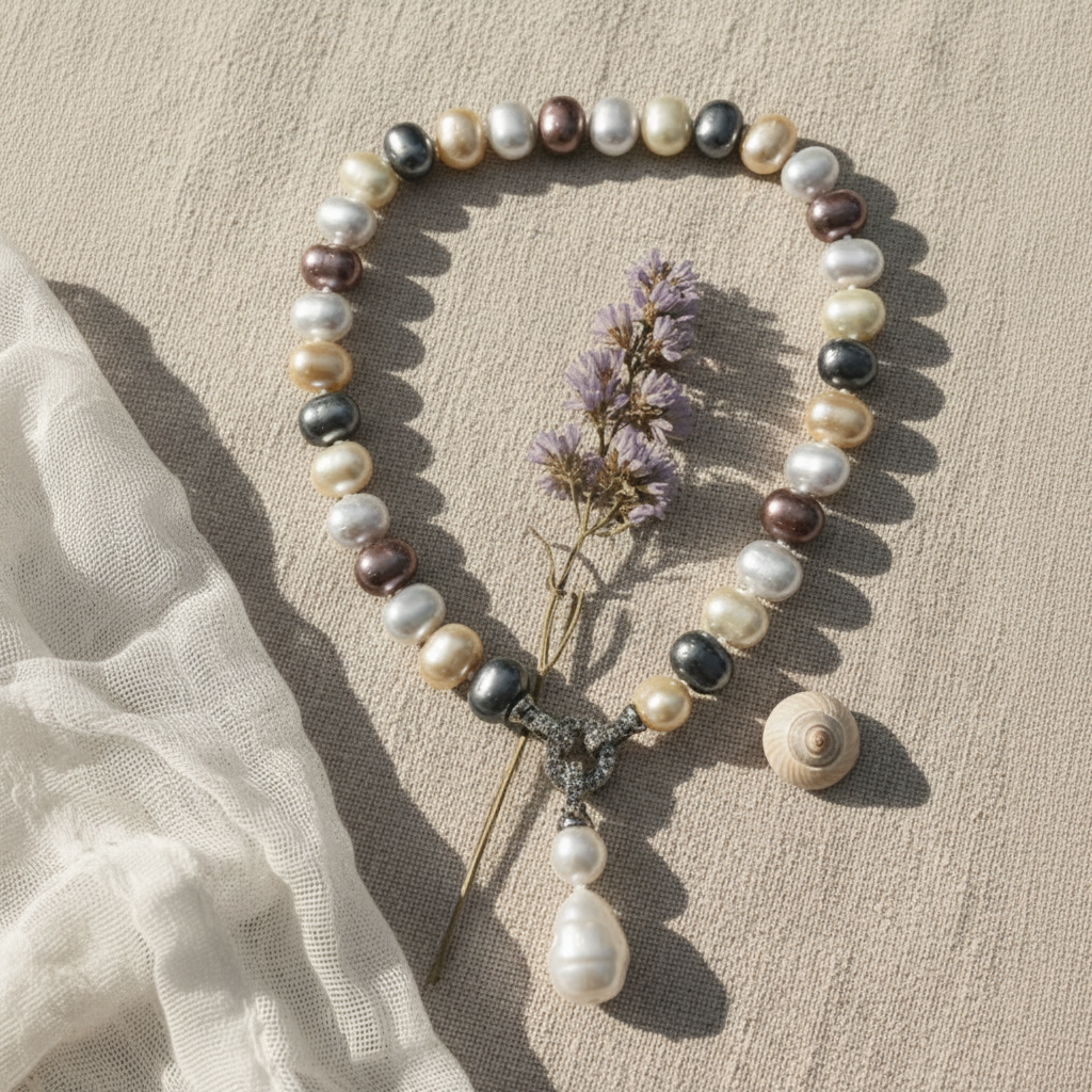Collar Goyi flat lay