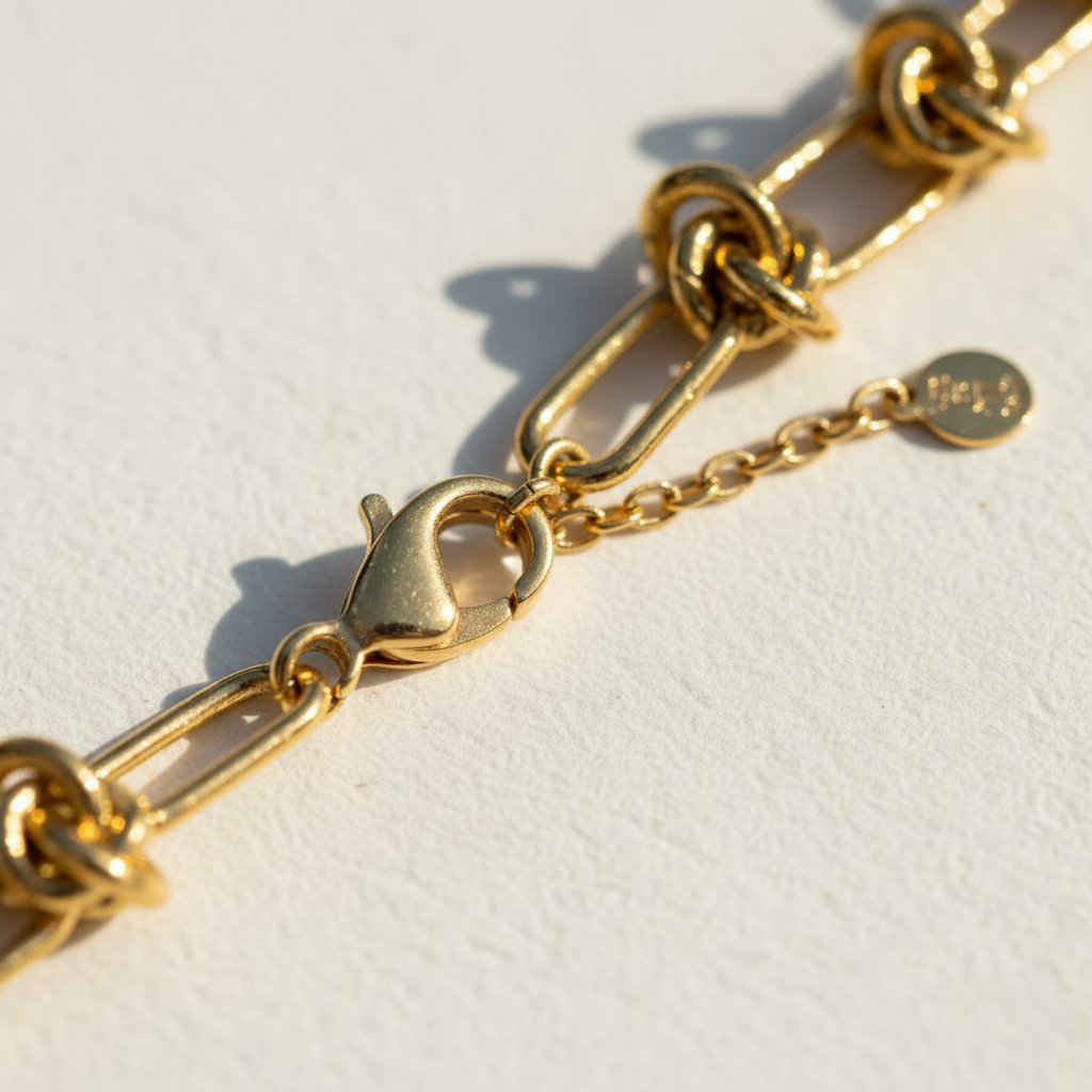 Collar Paulina detalle cierre