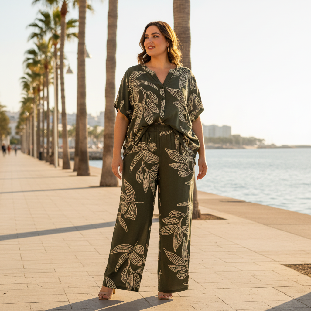 Conjunto Gardenia - Camisa por fuera v2