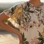 Conjunto Tropico detalle manga