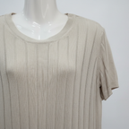 Detalle cuello jersey Clara