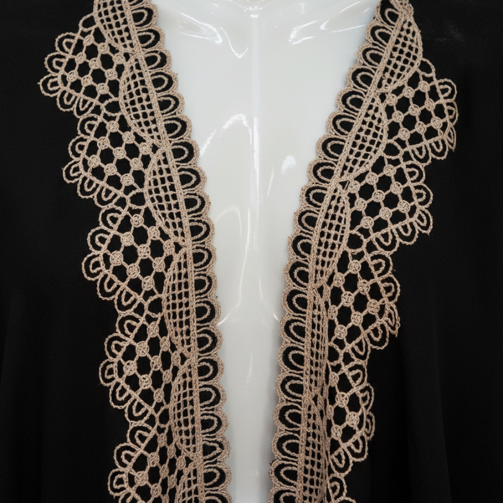 Detalle ribete kimono Laura