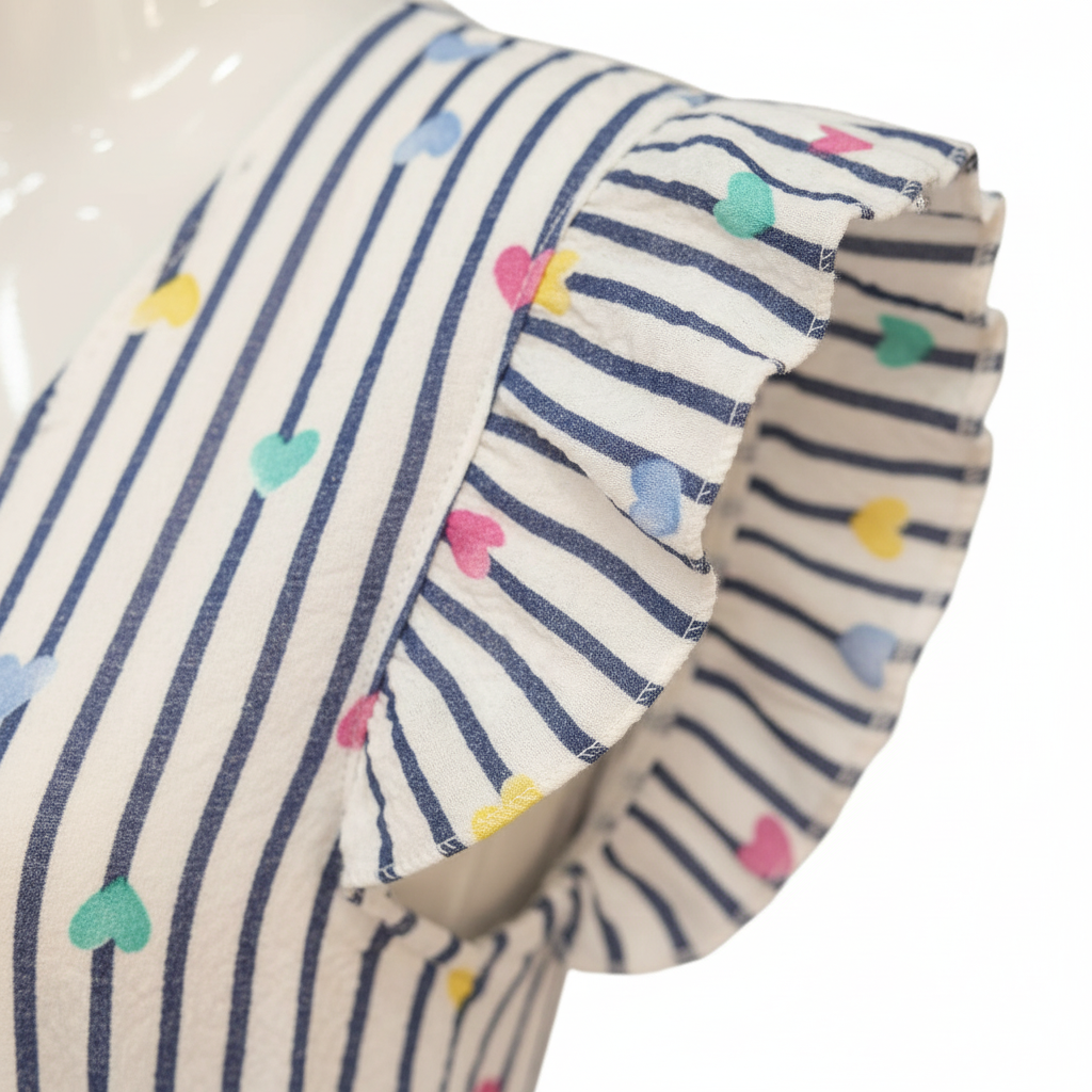 Detalle volante manga babydoll