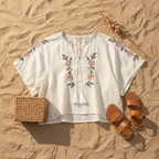 Flat lay blusa Malú