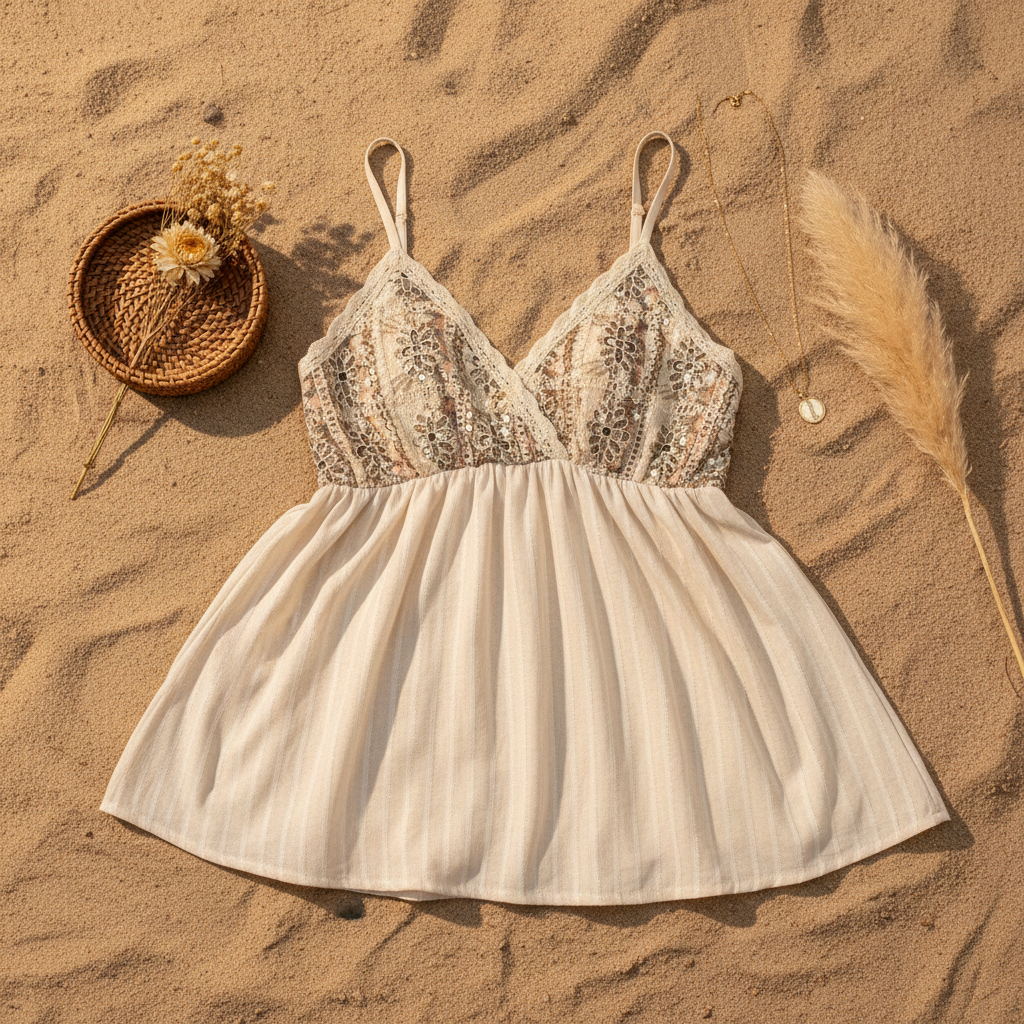 Flat lay top Luzmila