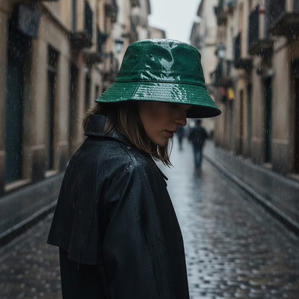 gorro lluvia prisca