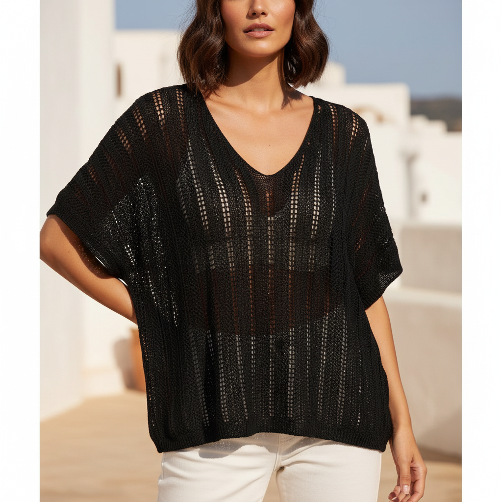 Jersey Noemí sobre modelo