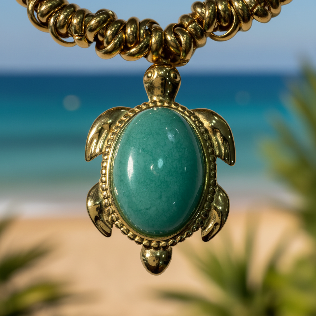 Macro charm tortuga