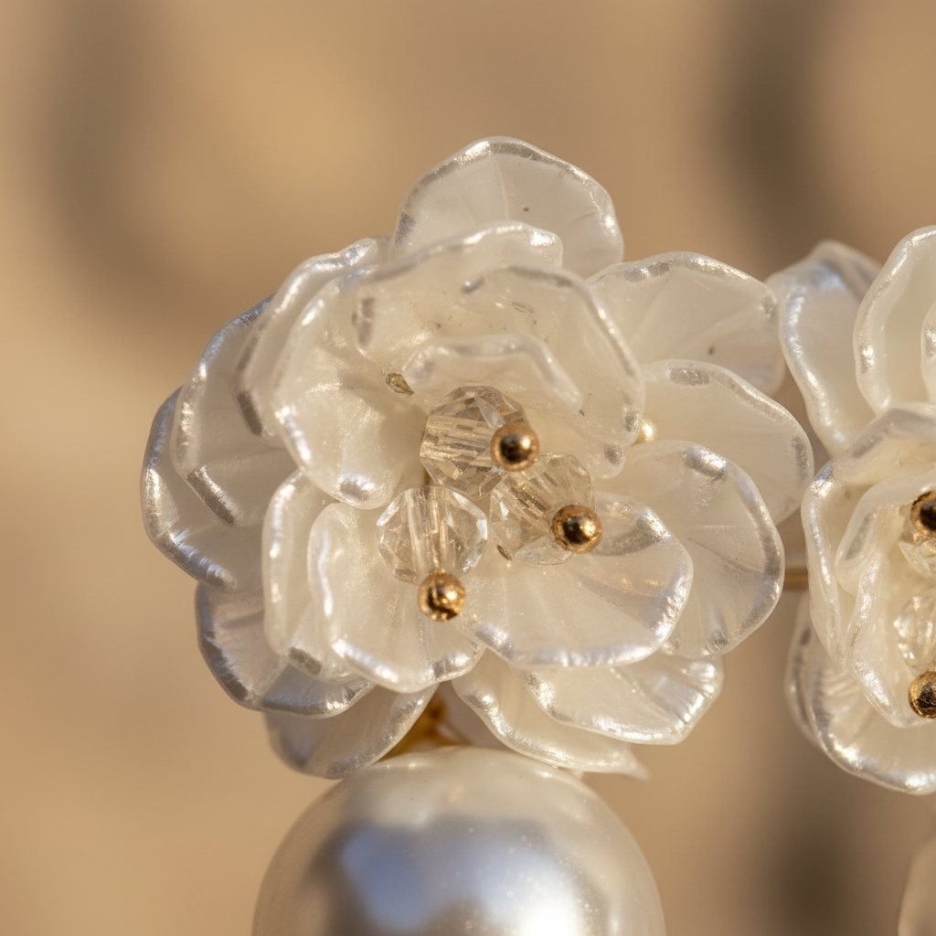 Macro flor de concha