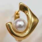 Macro perla dorado