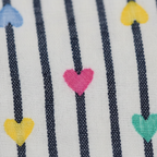 Macro tejido corazones vestido babydoll