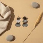 Pendientes Nuria flat lay
