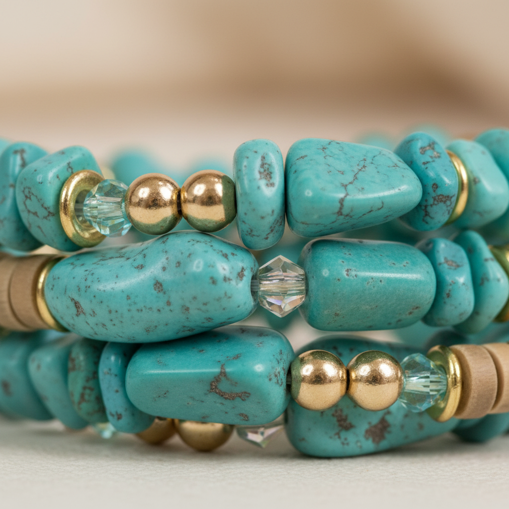 Pulsera Cleopatra macro detalle