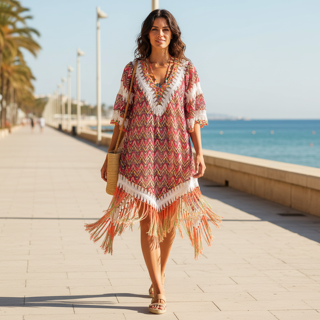 Vestido Corto Miltonia en modelo