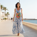 Vestido Largo Always Trust en modelo