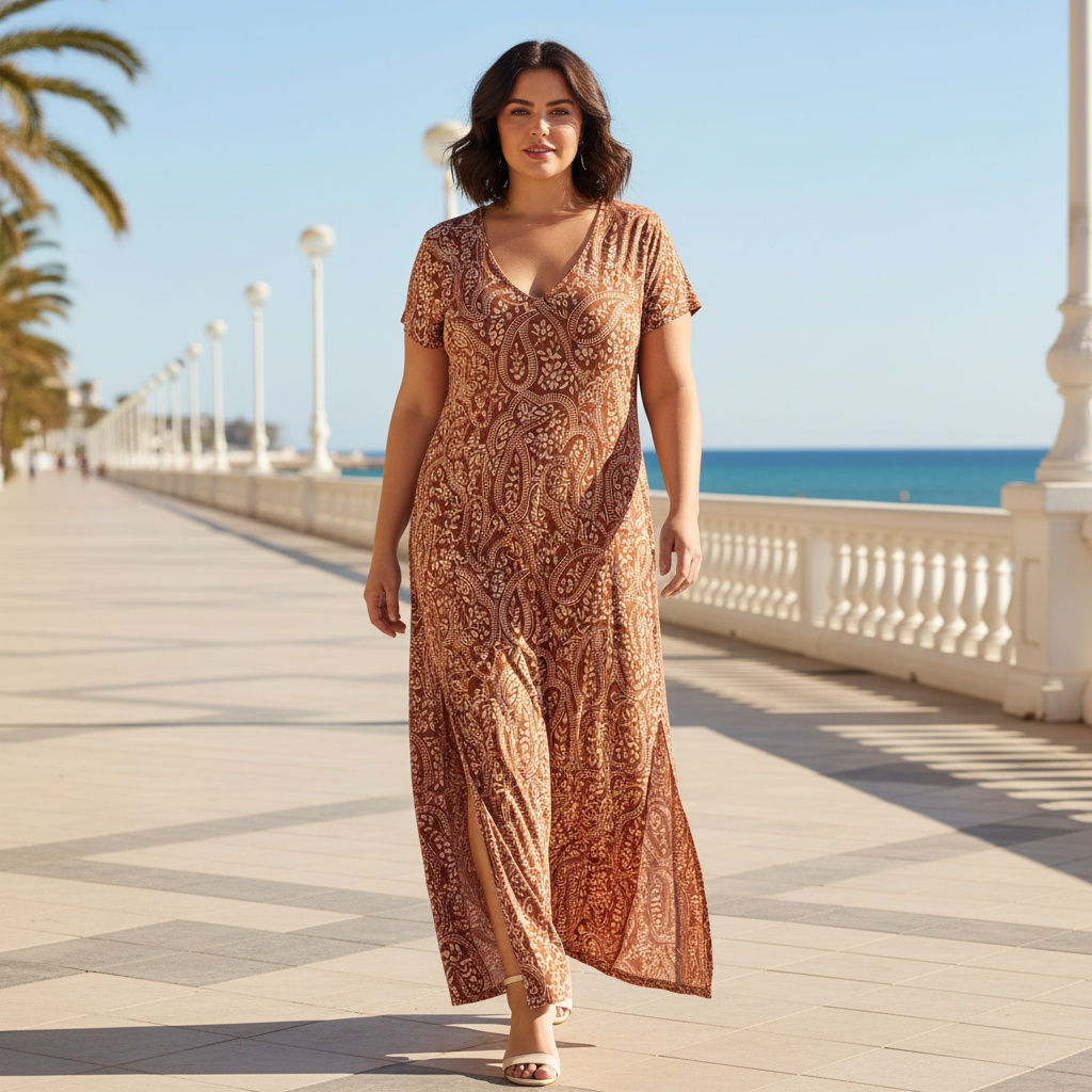 Vestido Largo Mijas - curvi