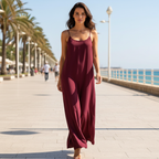 Vestido Largo Valeria abertura mínima